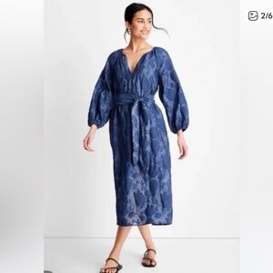 Future collective midi dress Jenny K Lopez NWOT size XS